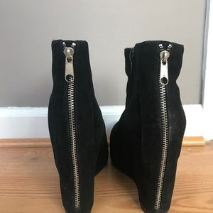 Jeffery Campbell Pixiezip Wedge Bootie